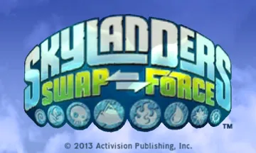 Skylanders - Swap Force (Usa) screen shot title